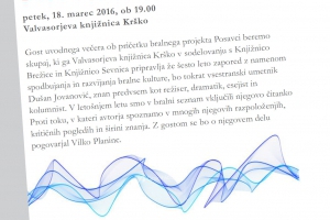 Dušan Jovanović - pogovorni večer